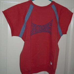 VINTAGE 1980s GUESS BY GEORGES MARCIANO SHORT SLEEVE SWEATSHIRT SZ MED EUC